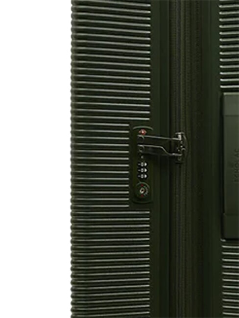 ULTIMA Trolley grande rigido, espandibile deep olive - Trolley Rigidi