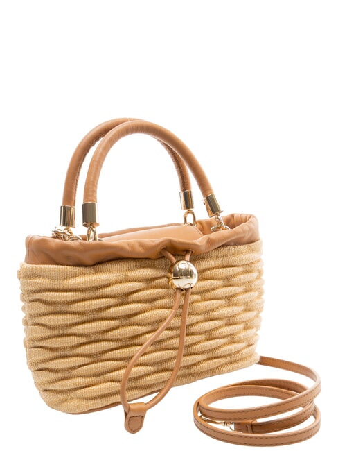 CAMPIONARIO - MIONIDO Mini Bag con tracolla toni havana+brandy - Borse Donna