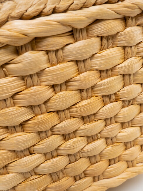 CAMPIONARIO - VIOLETTA  Mini Bag a mano, con tracolla naturale+crema - Borse Donna