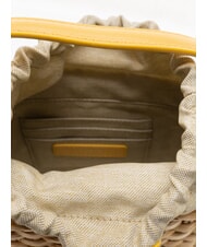 FURLA CAMPIONARIO - VIOLETTA  Mini Bag a mano, con tracolla naturale+crema - Borse Donna - 5