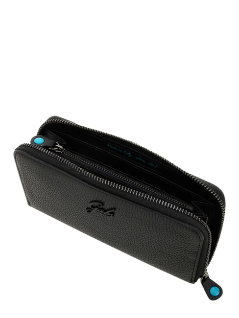 GMONEY17 Portafoglio ziparound in pelle, large nero - Portafogli Donna