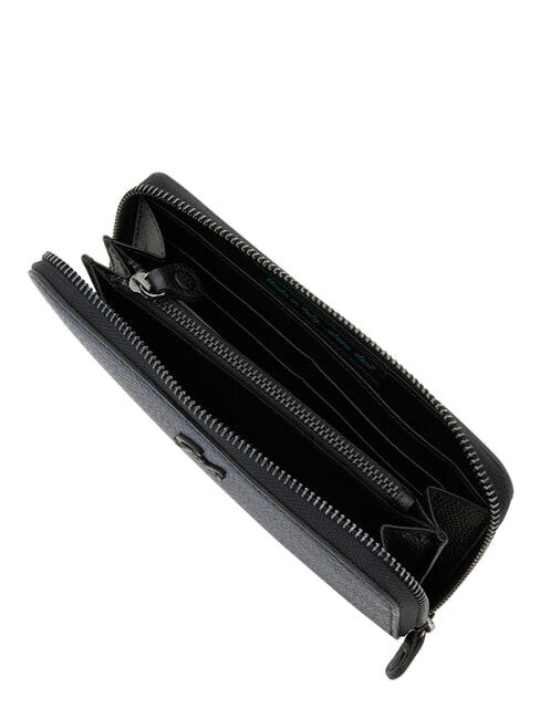 GMONEY17 Portafoglio ziparound in pelle, large inchiostro blu - Portafogli Donna