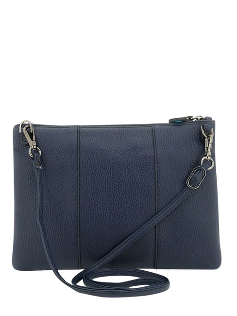 BEYONCE Pochette media in pelle, con tracolla inchiostro blu - Borse Donna