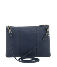 GABS BEYONCE Pochette media in pelle, con tracolla inchiostro blu - Borse Donna - 2