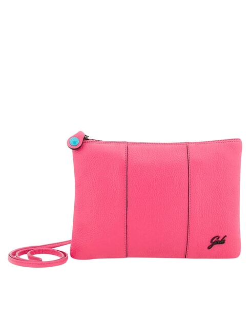 BEYONCE Pochette media in pelle, con tracolla begonia - Borse Donna