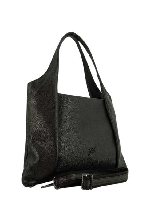 ZEYNEP Borsa piatta a spalla, media nero - Borse Donna