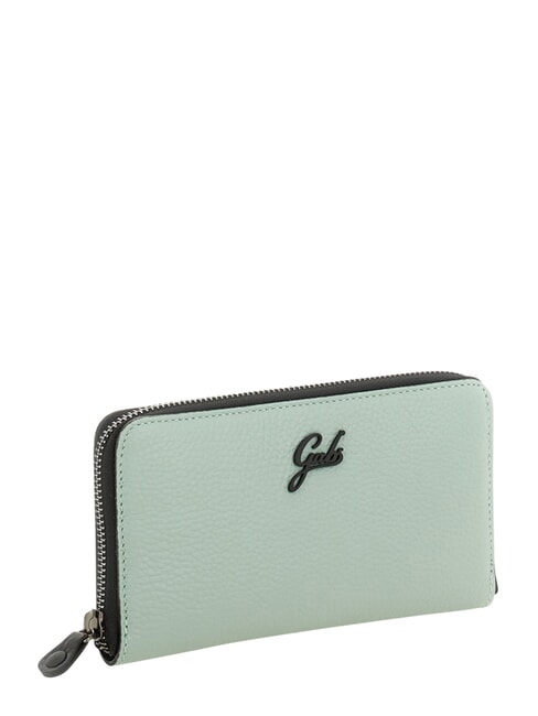 GMONEY17 Portafoglio ziparound in pelle, large lago - Portafogli Donna