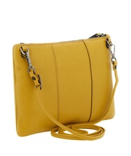 GABS BEYONCE Pochette media in pelle, con tracolla miele - Borse Donna - 2