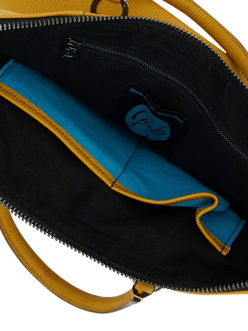 G3 PLUS Borsa shopping media, trasformabile miele - Borse Donna