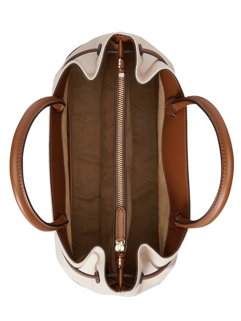 BLAIKE Borsa a mano, con tracolla whitecanvas/tan - Borse Donna