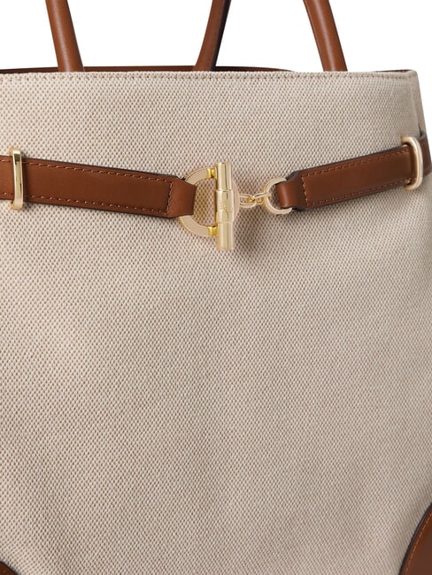 BLAIKE Borsa a mano, con tracolla whitecanvas/tan - Borse Donna