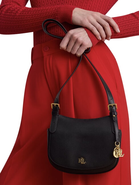 MARCY Borsa mini, a tracolla, in pelle black2 - Borse Donna