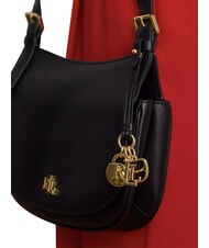 RALPH LAUREN MARCY Borsa mini, a tracolla, in pelle black2 - Borse Donna - 3