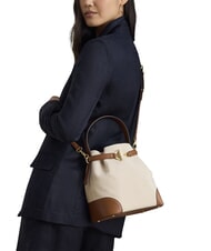 RALPH LAUREN BLAIKE Borsa a mano, con tracolla, a secchiello - Borse Donna