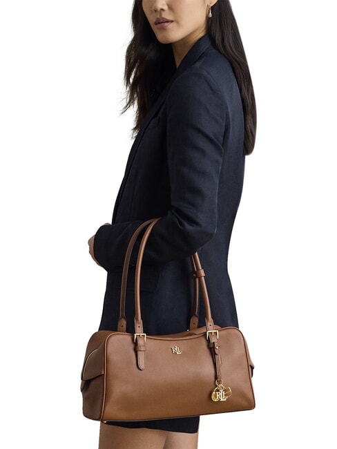 MARCY Borsa a spalla, in pelle lauren tan1 - Borse Donna