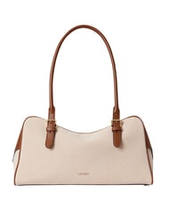 RALPH LAUREN MARCY Borsa a spalla, doppia portabilit&agrave; white/tan - Borse Donna - 3