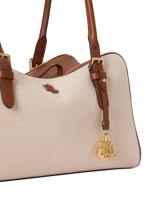 MARCY Borsa a spalla, doppia portabilit&agrave; white/tan - Borse Donna