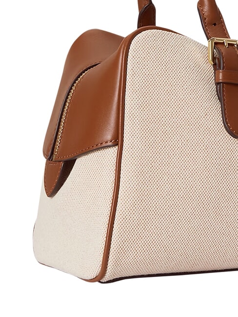 MARCY Borsa a spalla, doppia portabilit&agrave; white/tan - Borse Donna