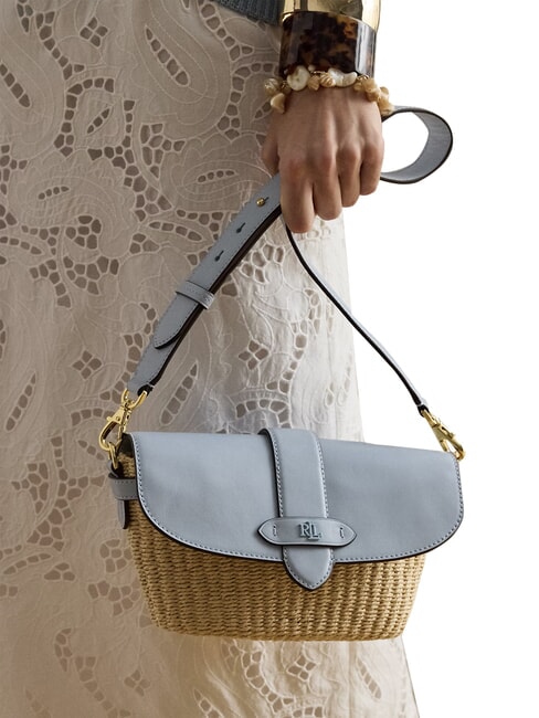 LYNDEN Borsa mini, a tracolla regolabile natural/alpine blue - Borse Donna