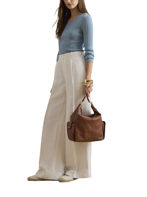 BLAIKE Borsa a spalla, in pelle lauren tan1 - Borse Donna