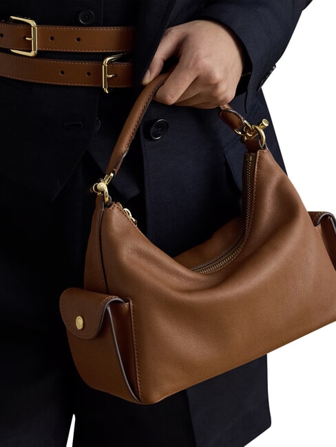 BLAIKE Borsa a mano, con tracolla lauren tan1 - Borse Donna