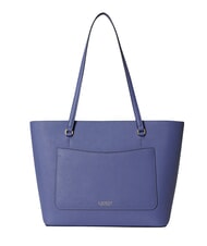 RALPH LAUREN KARLY Shopping Bag in pelle carson blue - Borse Donna - 4