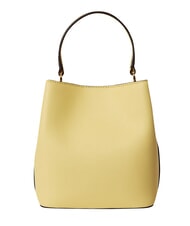 RALPH LAUREN REESE Borsa a mano, con tracolla, in pelle lemon sorbet - Borse Donna - 5