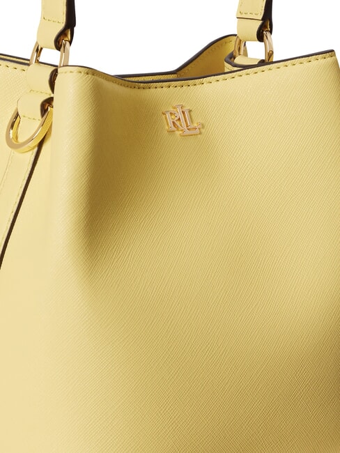 REESE Borsa a mano, con tracolla, in pelle lemon sorbet - Borse Donna