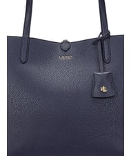 RALPH LAUREN MERRIMACK Shopper reversibile a spalla navy/skinny stripe - Borse Donna - 8