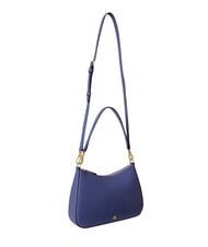 RALPH LAUREN DANNI Borsa a spalla, con tracolla, in pelle carson blue - Borse Donna - 4