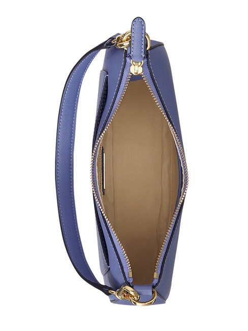 DANNI Borsa a spalla, con tracolla, in pelle carson blue - Borse Donna