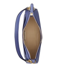 RALPH LAUREN DANNI Borsa a spalla, con tracolla, in pelle carson blue - Borse Donna - 6
