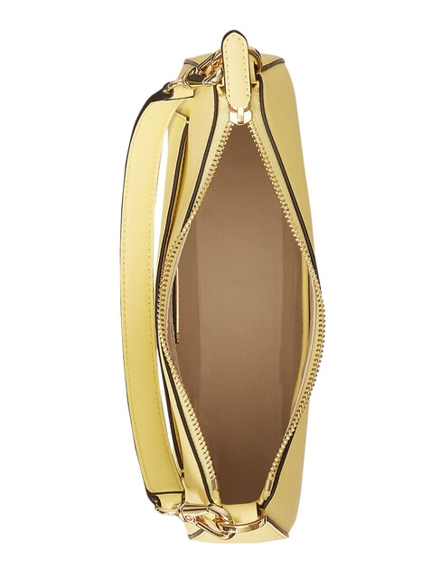 DANNI Borsa a spalla, con tracolla, in pelle lemon sorbet - Borse Donna