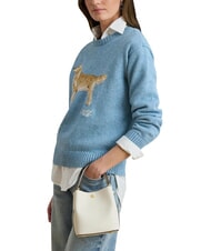 RALPH LAUREN REESE Borsa a mano, con tracolla, in pelle - Borse Donna