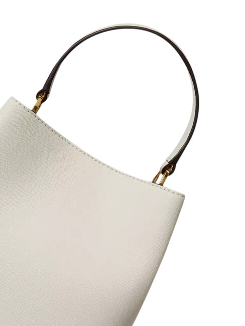 REESE Borsa a mano, con tracolla, in pelle soft white - Borse Donna