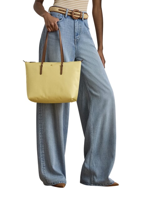 KEATON Borsa shopping media lemon sorbet/lauren tan - Borse Donna