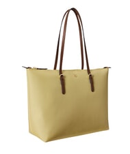 RALPH LAUREN KEATON Borsa shopping media lemon sorbet/lauren tan - Borse Donna - 3