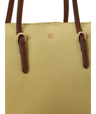 RALPH LAUREN KEATON Borsa shopping media lemon sorbet/lauren tan - Borse Donna - 6