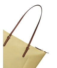 RALPH LAUREN KEATON Borsa shopping media lemon sorbet/lauren tan - Borse Donna - 7