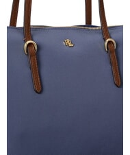 RALPH LAUREN KEATON Borsa shopping media carson blue - Borse Donna - 6