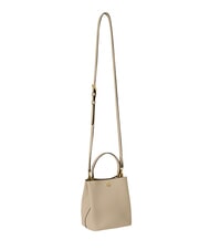 RALPH LAUREN REESE Borsa a mano, con tracolla, in pelle light beige - Borse Donna - 4