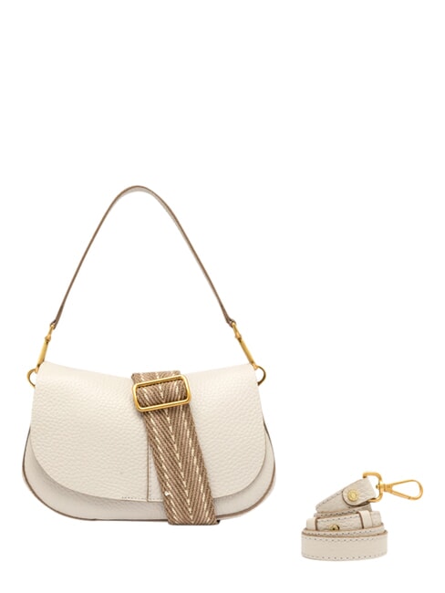 HELENA ROUND Borsa a mano, con tracolla, in pelle sabbia - Borse Donna