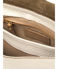 GIANNI CHIARINI HELENA ROUND Borsa a mano, con tracolla, in pelle sabbia - Borse Donna - 4