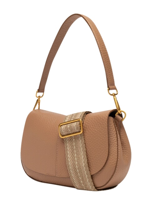 HELENA ROUND Borsa a mano, con tracolla, in pelle clay - Borse Donna