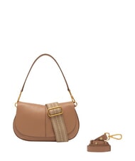 GIANNI CHIARINI HELENA ROUND Borsa a mano, con tracolla, in pelle clay - Borse Donna - 3