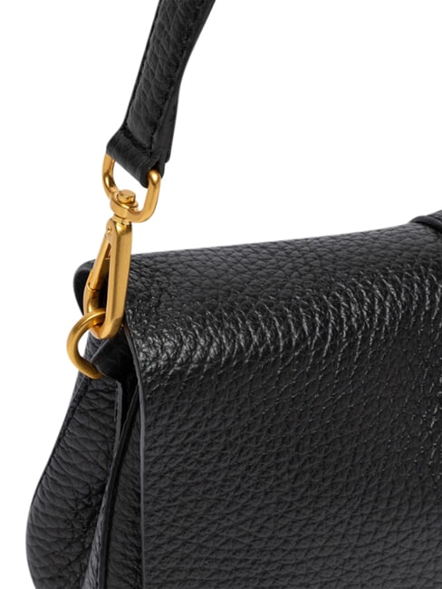 HELENA ROUND Borsa a mano, con tracolla, in pelle Nero - Borse Donna