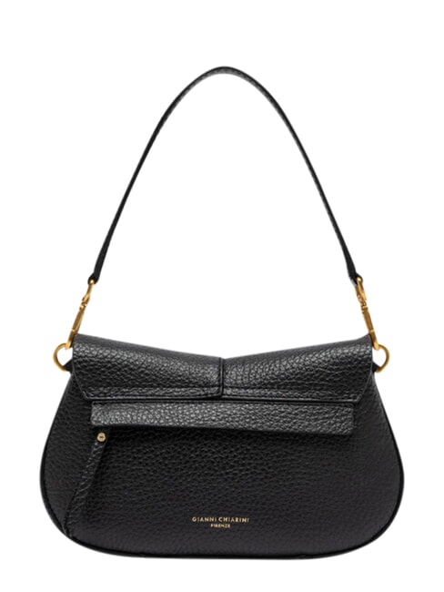 HELENA ROUND Borsa a mano, con tracolla, in pelle Nero - Borse Donna