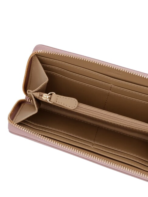 EMBOSSED Portafoglio Zip Around rosa - Portafogli Donna