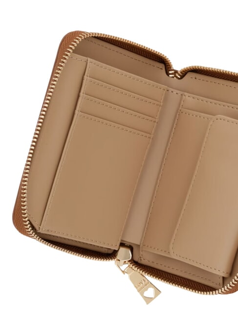 BOLD LOVE Portafoglio Zip Around Medio CUOIO - Portafogli Donna