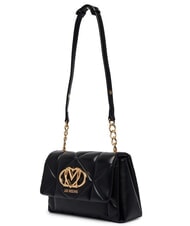 LOVE MOSCHINO EMBOSSED Borsa a spalla Nero - Borse Donna - 3